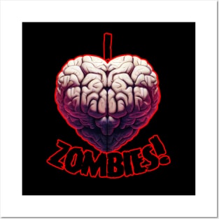 I 'Heart' Zombies! Posters and Art